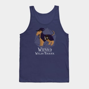 Wizard Welsh Terrier Tank Top